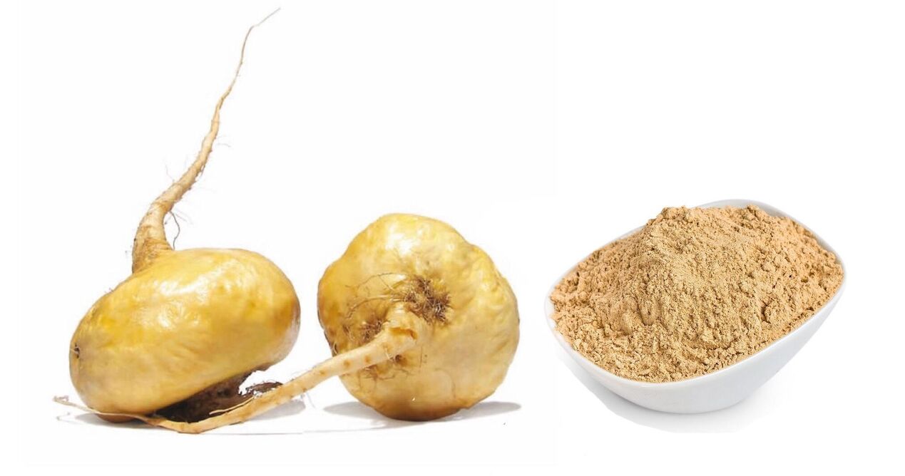 Perui maca a termékben